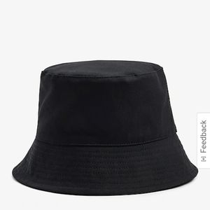 Express Black Bucket Hat